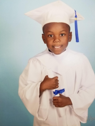 Noah Smith (Grandson of Alex and Gloria Smith and son of Damar and Cathy Smith) 2018 VPK Graduation.